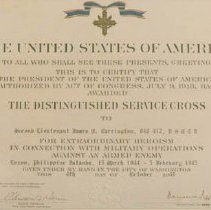 James Carrington Service Cross Award